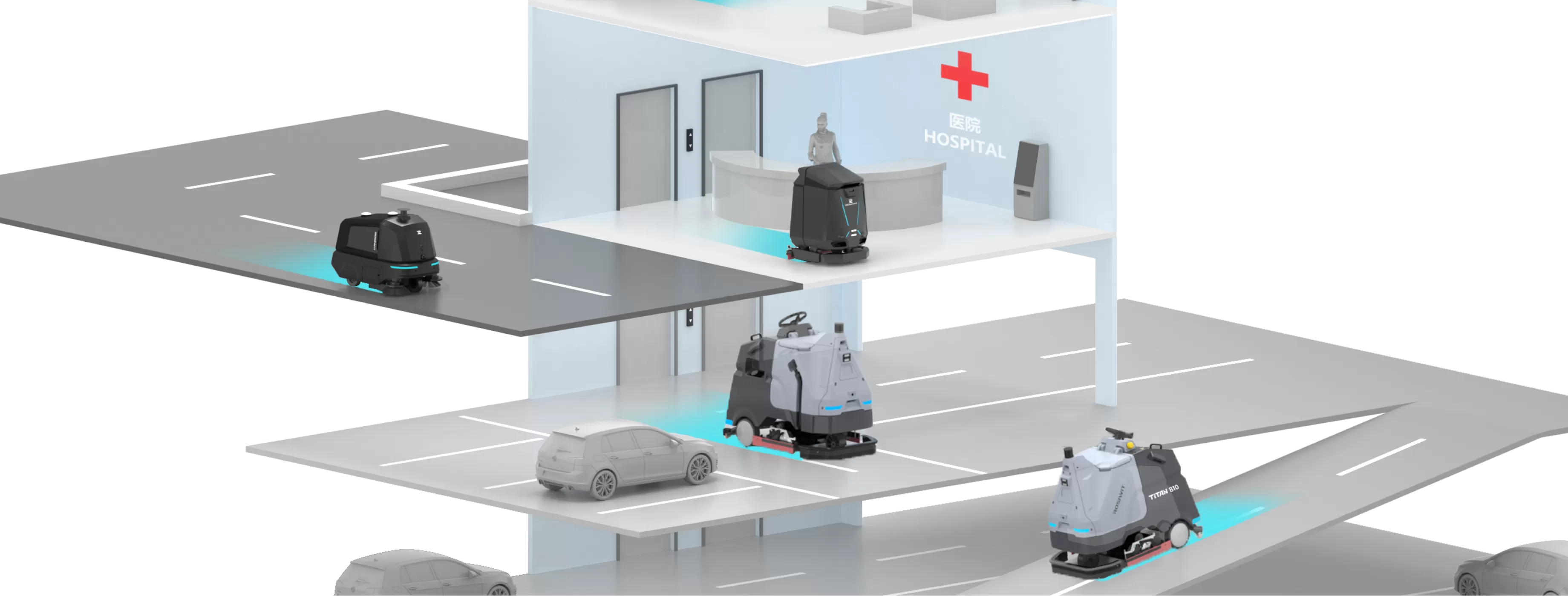 Cleaning Robotics in Healthcare Scenarios