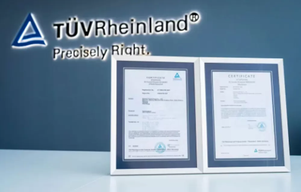 Rosiwit Cobotics Pilot One obtained the CE-MDand CE-RED from TÜV