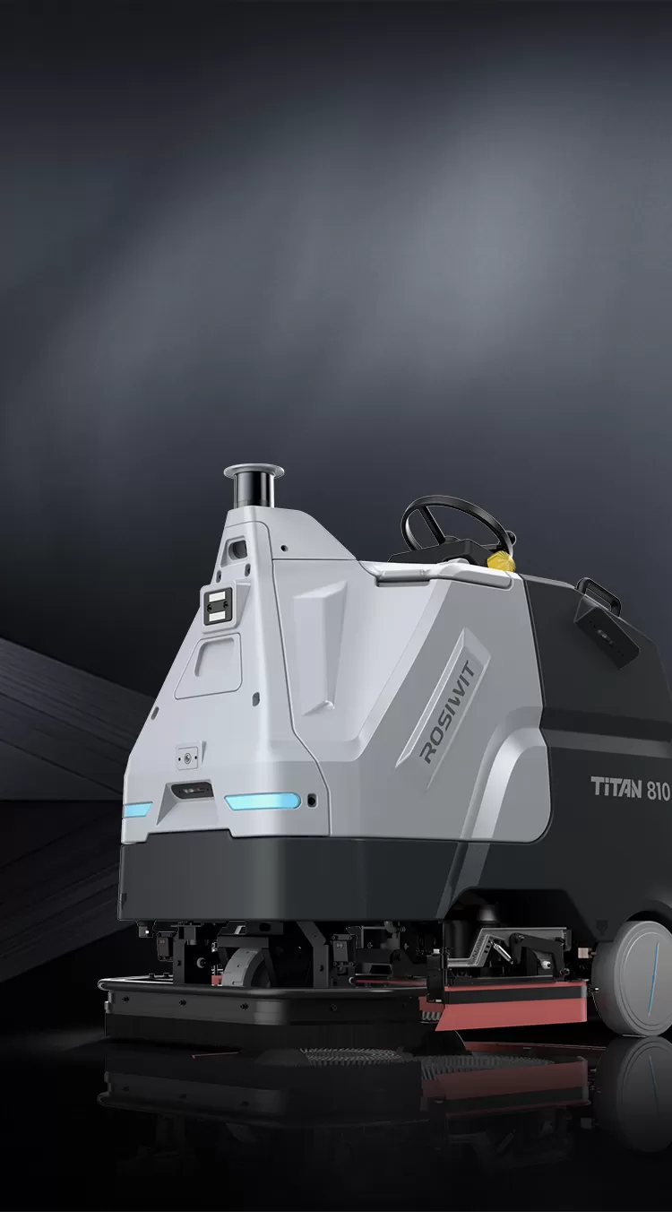 AI-powered Industrial Robotic Scrubber