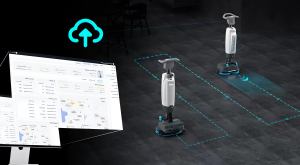 small walk behind floor scrubber